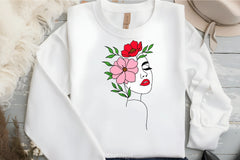 Floral Woman Clipart Bundle 2 - CraftNest - Digital Crafting and Art