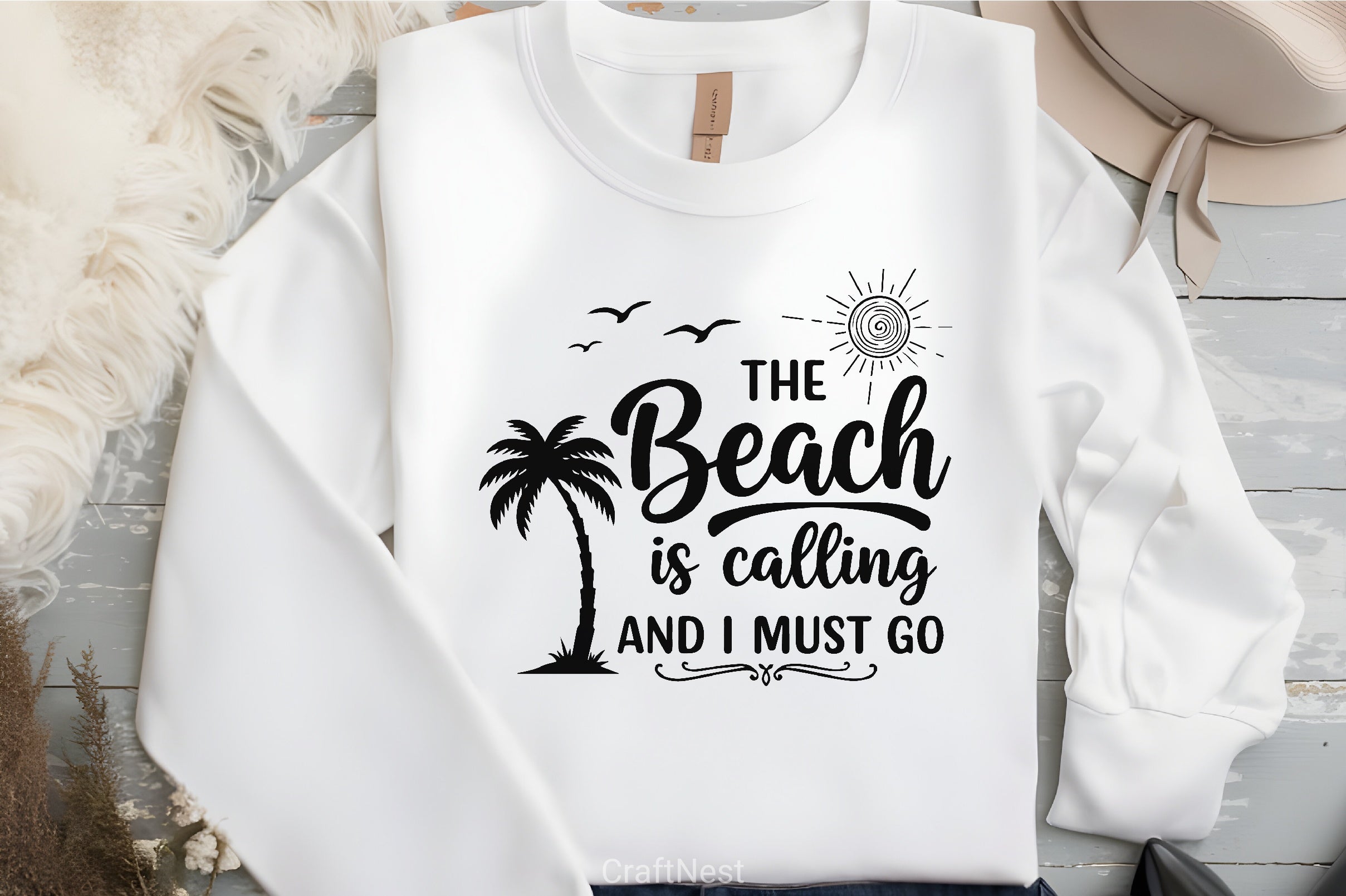 Beach Calling Clipart Bundle - CraftNest - Digital Crafting and Art
