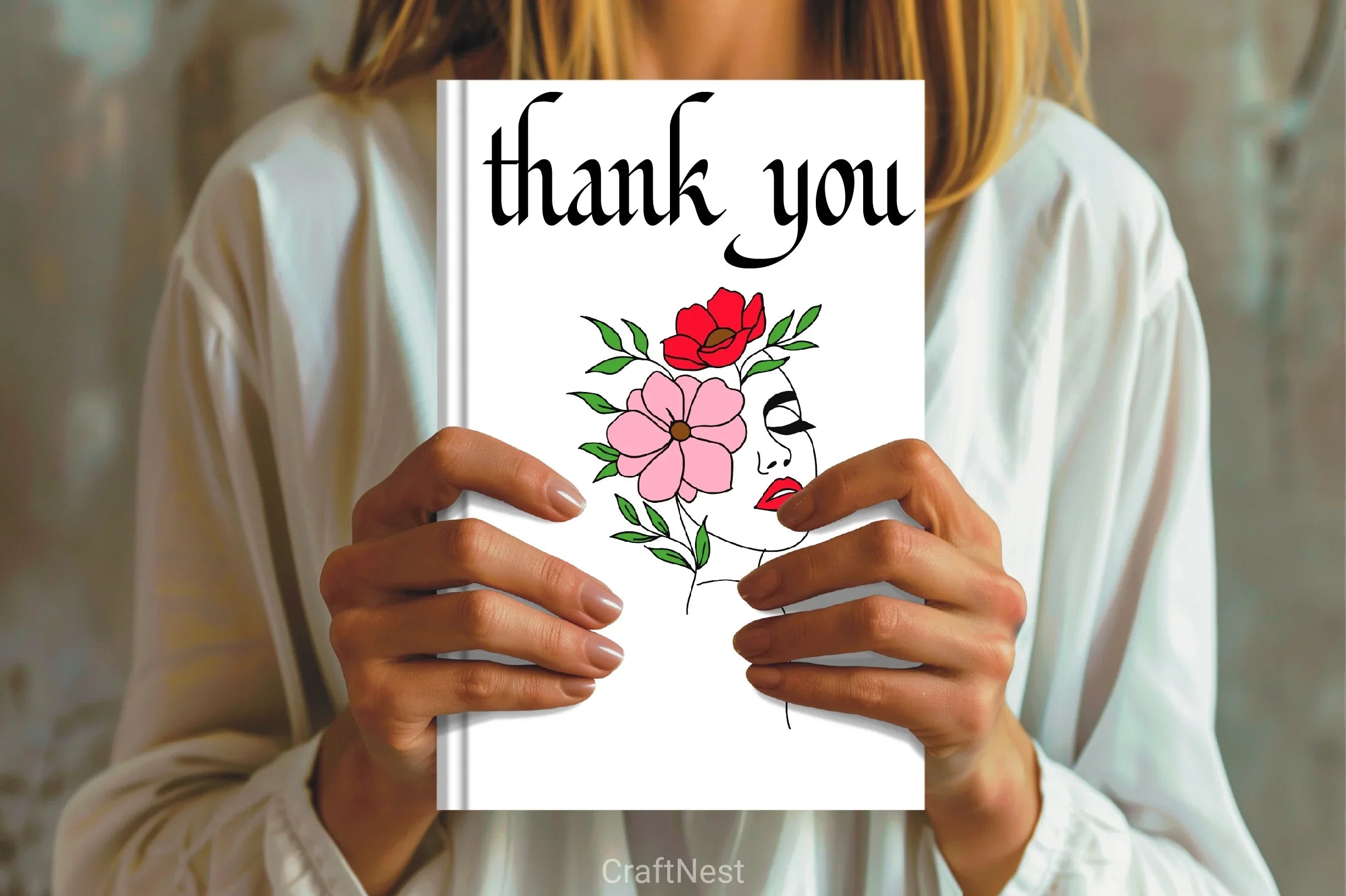 Floral Woman Clipart Bundle 2 - CraftNest - Digital Crafting and Art