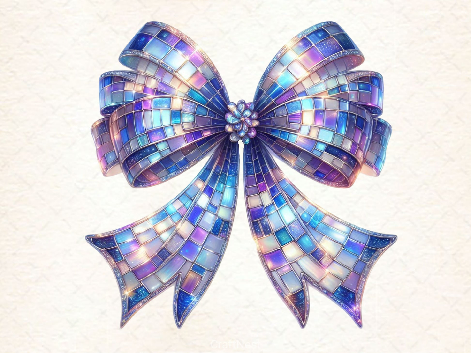 Coquette Christmas Bow Lights Bow Clipart Bundle 5 - CraftNest - Digital Crafting and Art