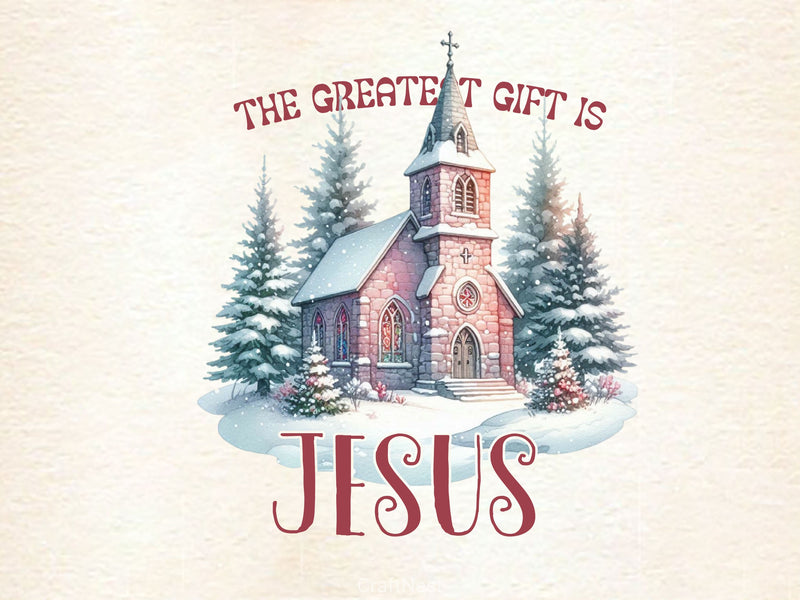 The Greatest Gift Is Jesus Clipart Bundle 2 - CraftNest - Digital Crafting and Art