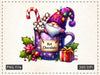 Christmas Hot Cocoa Gnomes Clipart Bundle 6