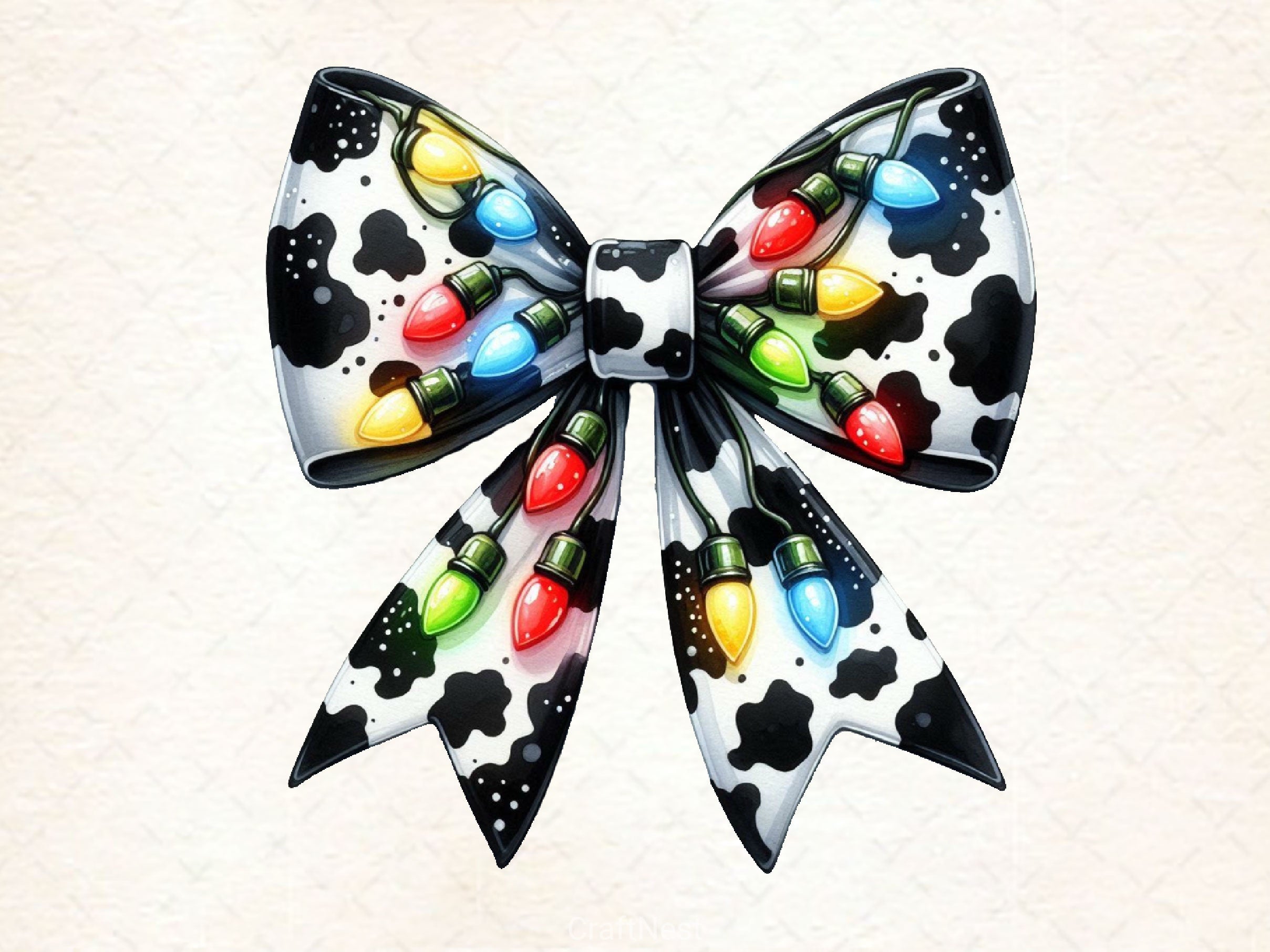 Coquette Christmas Bow Clipart Bundle 2 - CraftNest - Digital Crafting and Art