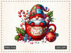 Christmas Hot Cocoa Gnomes Clipart Bundle 3