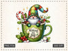 Christmas Hot Cocoa Gnomes Clipart Bundle