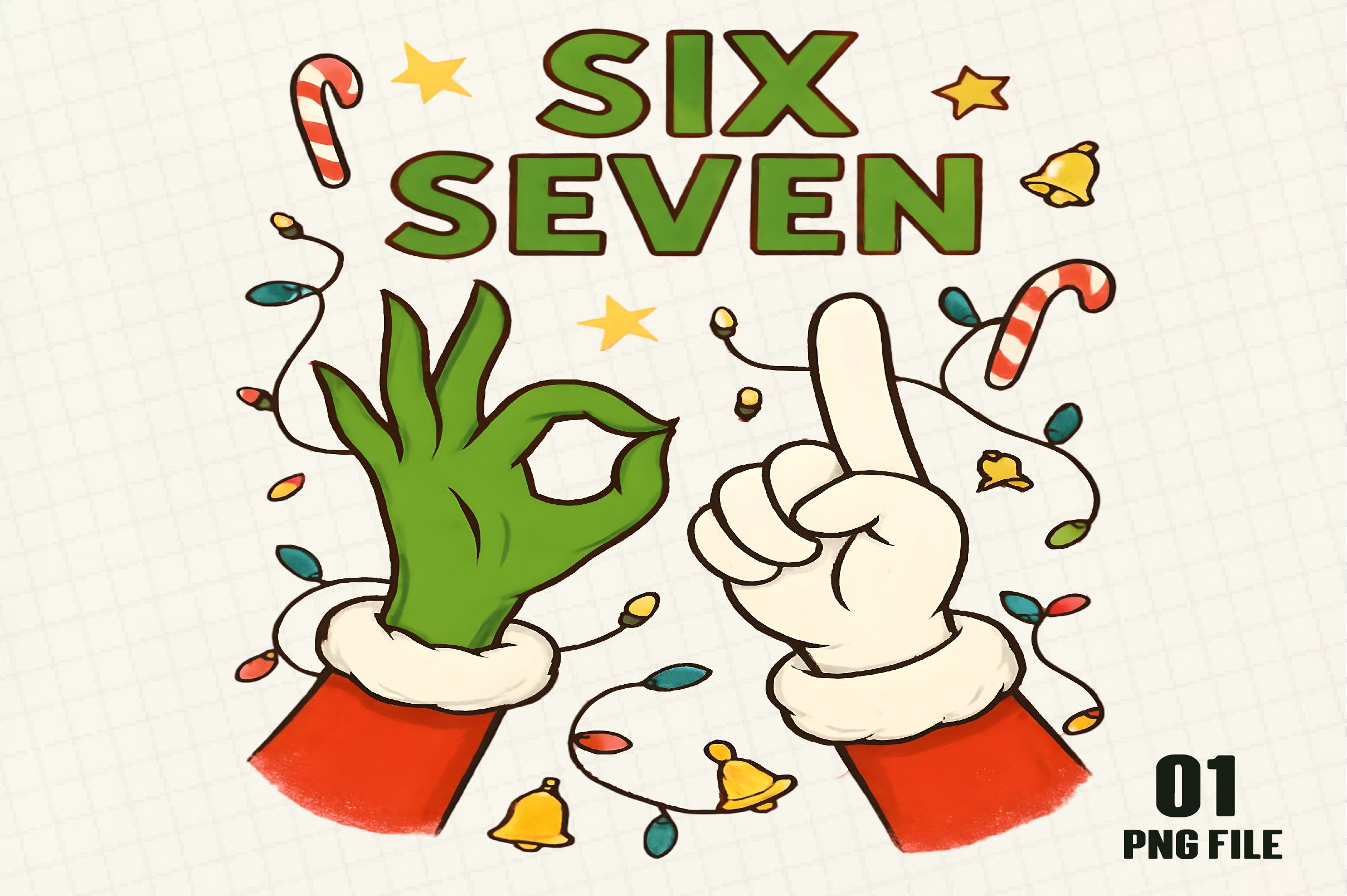 Funny Christmas Meme Clipart Bundle