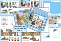 Nautical Card Making Junk Journal Kit - CraftNest - Digital Crafting and Art