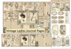 Vintage Ladies Clipart Bundle - CraftNest - Digital Crafting and Art