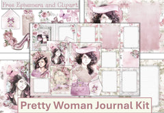 Pretty in Pink Backgrounds Clipart Bundle - CraftNest - Digital Crafting and Art