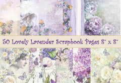 Lilac Papers and Junk Journal Clipart Bundle - CraftNest - Digital Crafting and Art