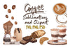 Coffee Time SVG Clipart Bundle