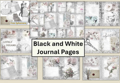 Black and White Backgrounds Clipart Bundle - CraftNest - Digital Crafting and Art
