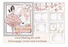 Birthday Princess Clipart Bundle for Card Making