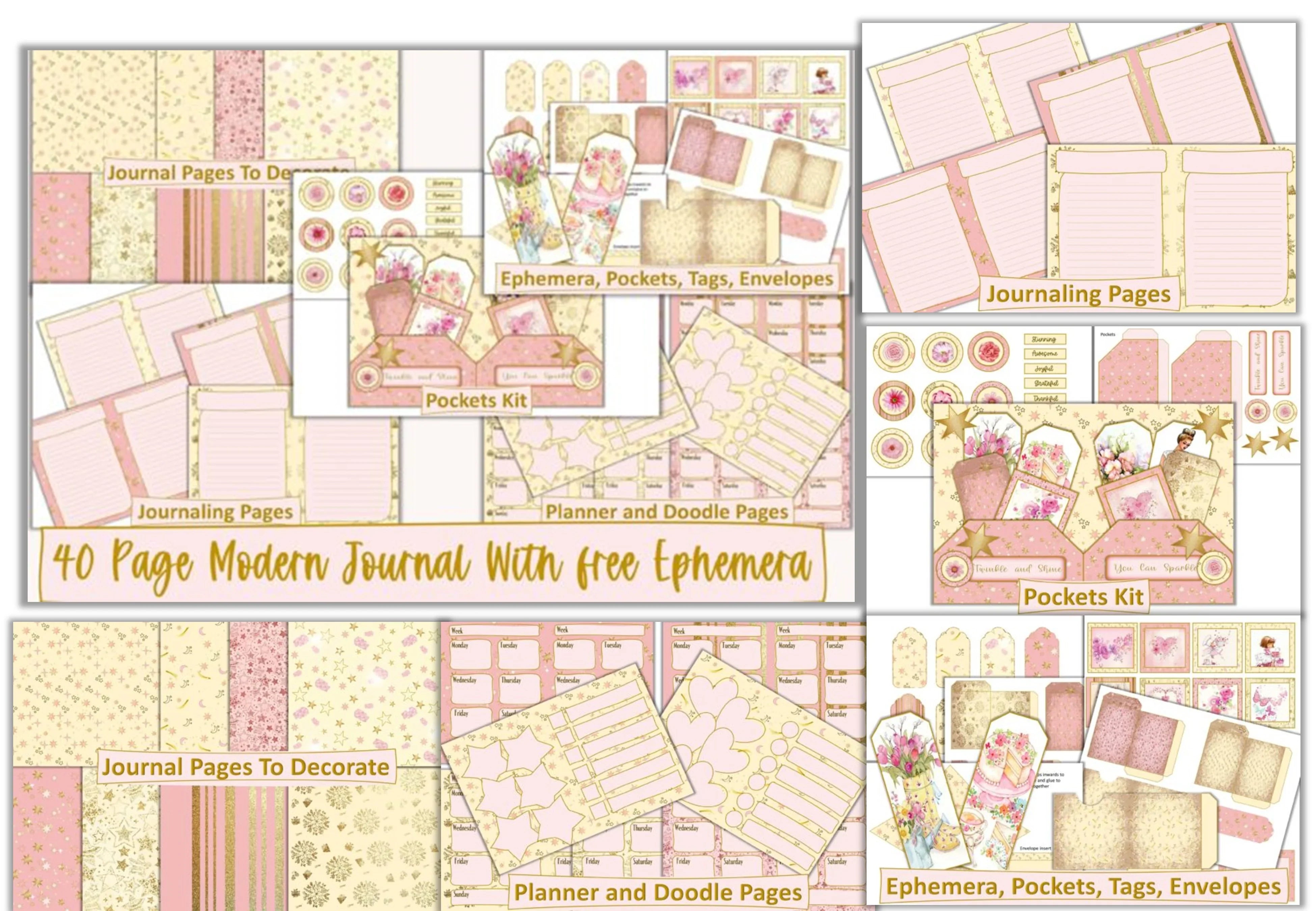 Modern Clipart Bundle - CraftNest - Digital Crafting and Art