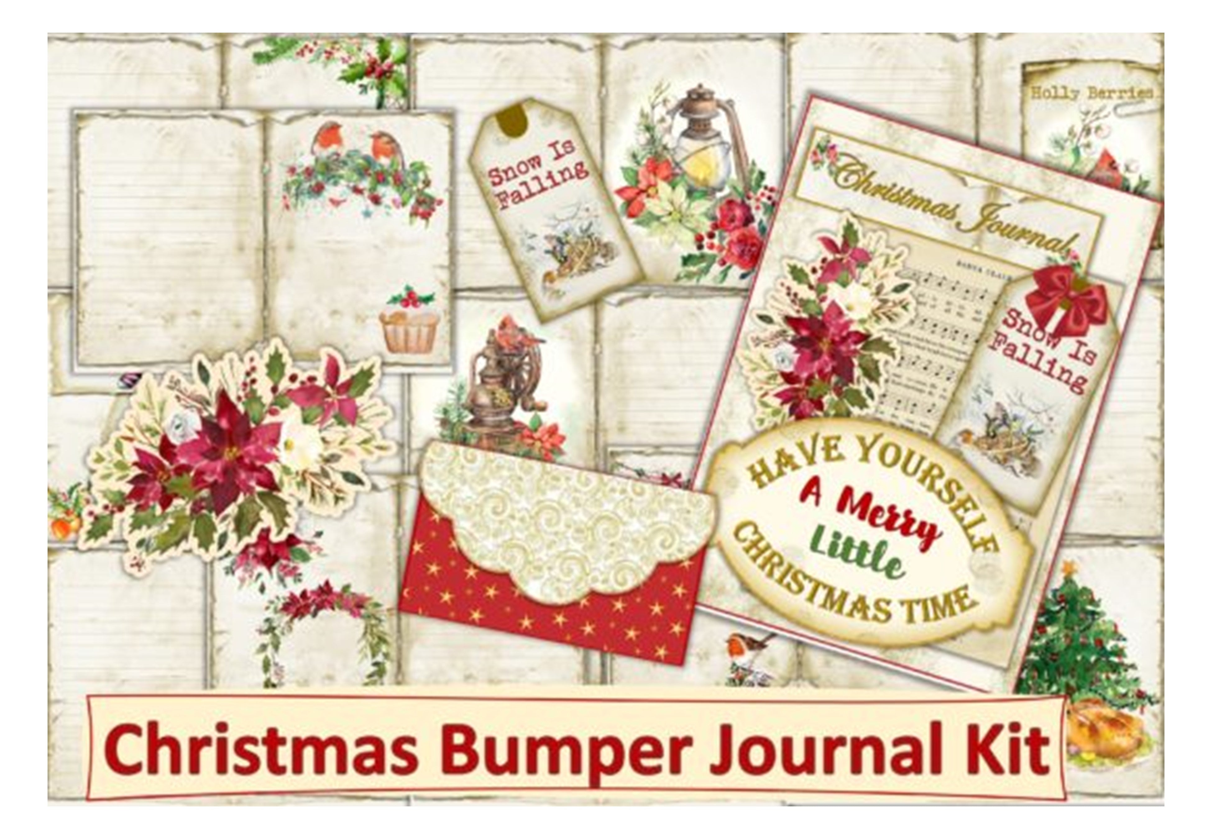 Christmas Junk Journal Bumper Bundle