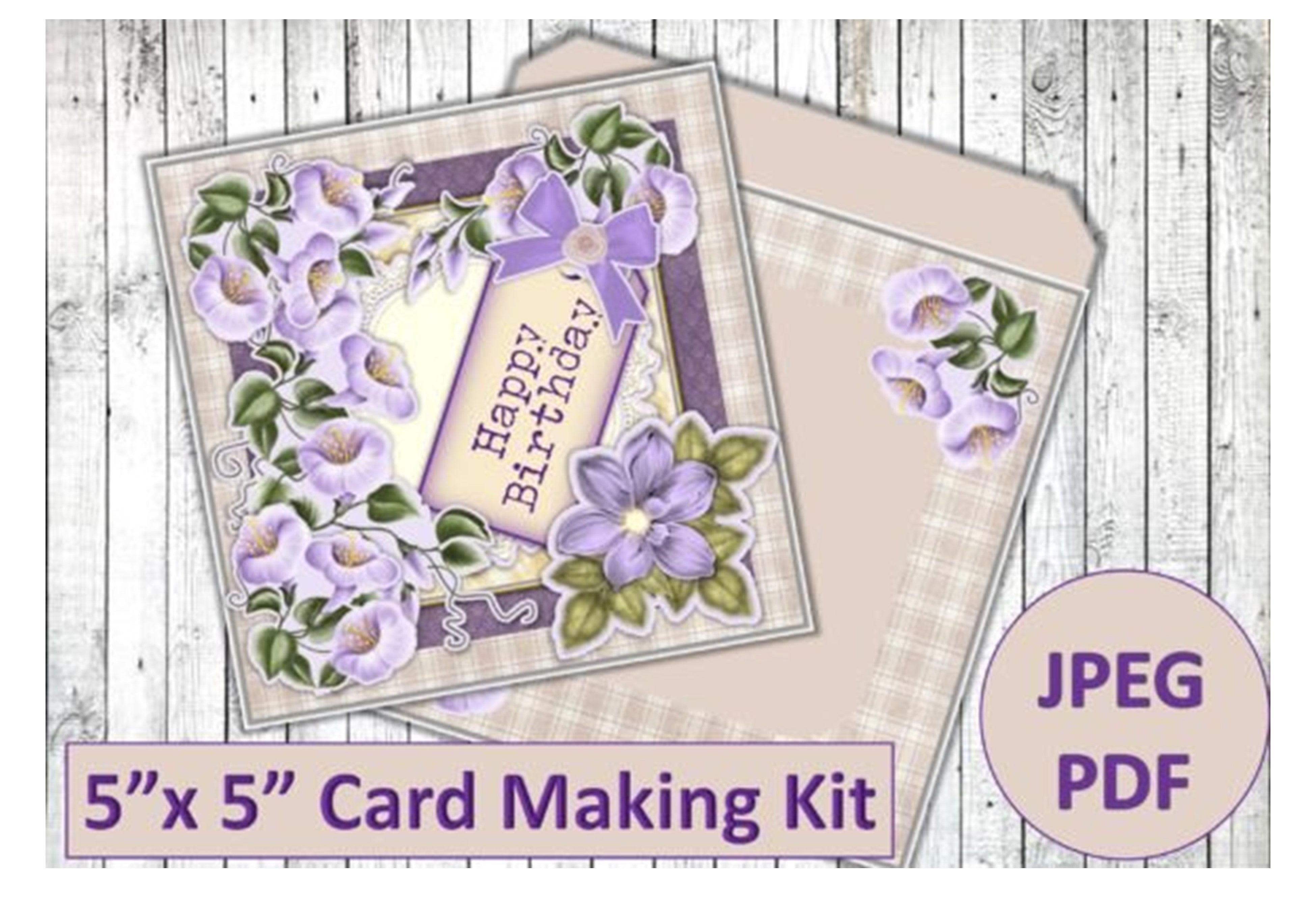 Card Making Birthday Mothers Junk Journal Bundle