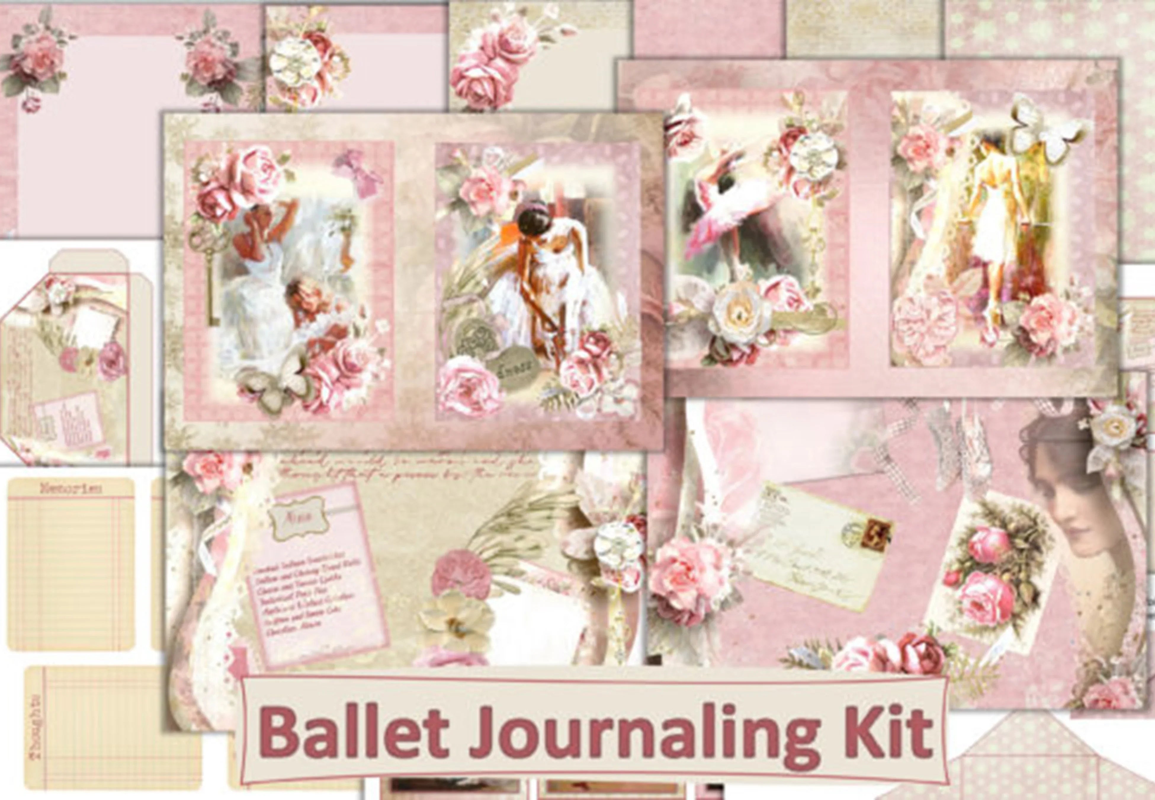 Ballet Themed Clipart Bundle - CraftNest - Digital Crafting and Art