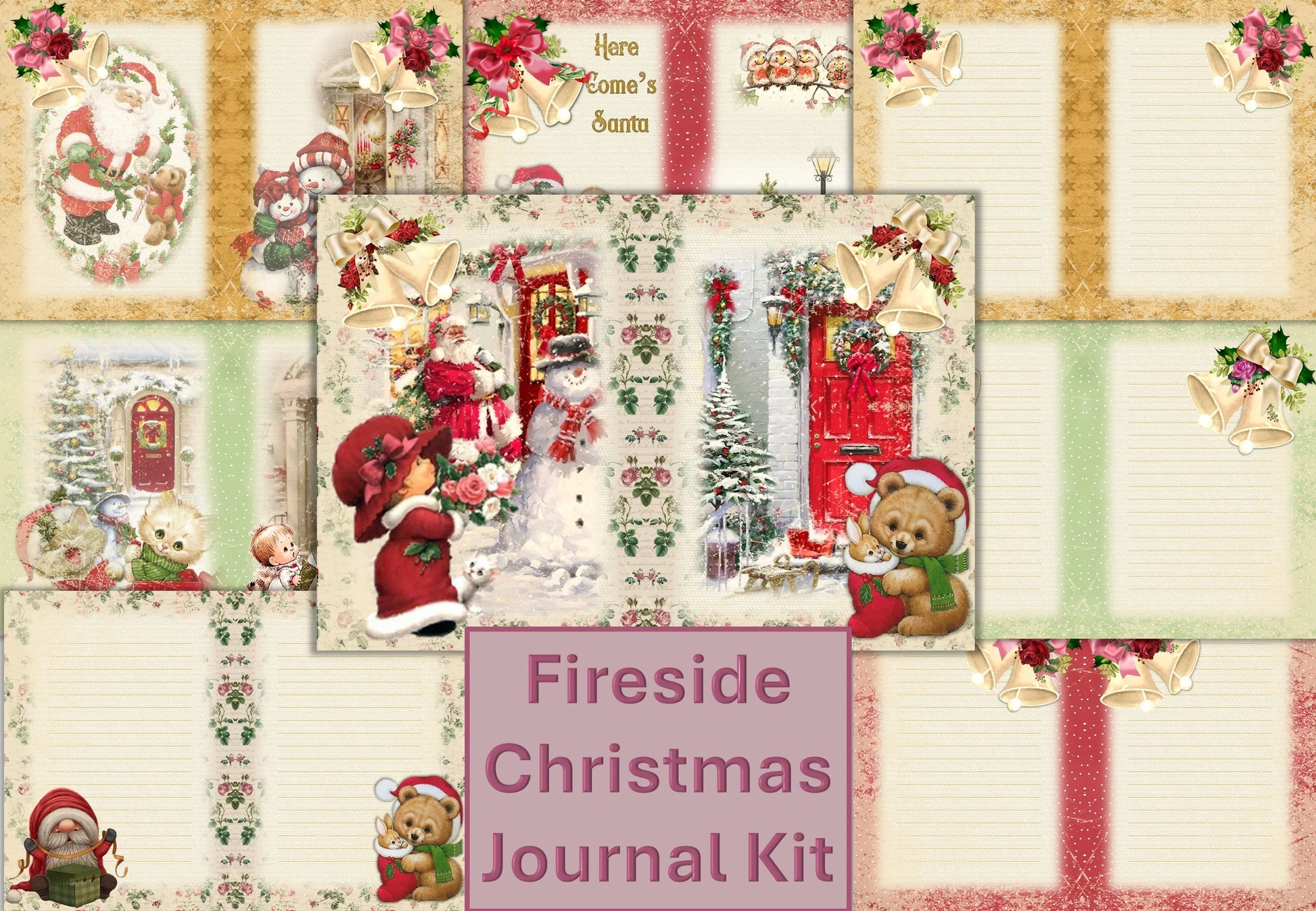Christmas Cute Clipart Bundle - CraftNest - Digital Crafting and Art