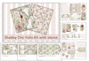 Shabby Chic Junk Journal Folio Clipart Bundle