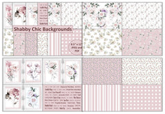 Shabby Chic Background Junk Journal Bundle - CraftNest - Digital Crafting and Art