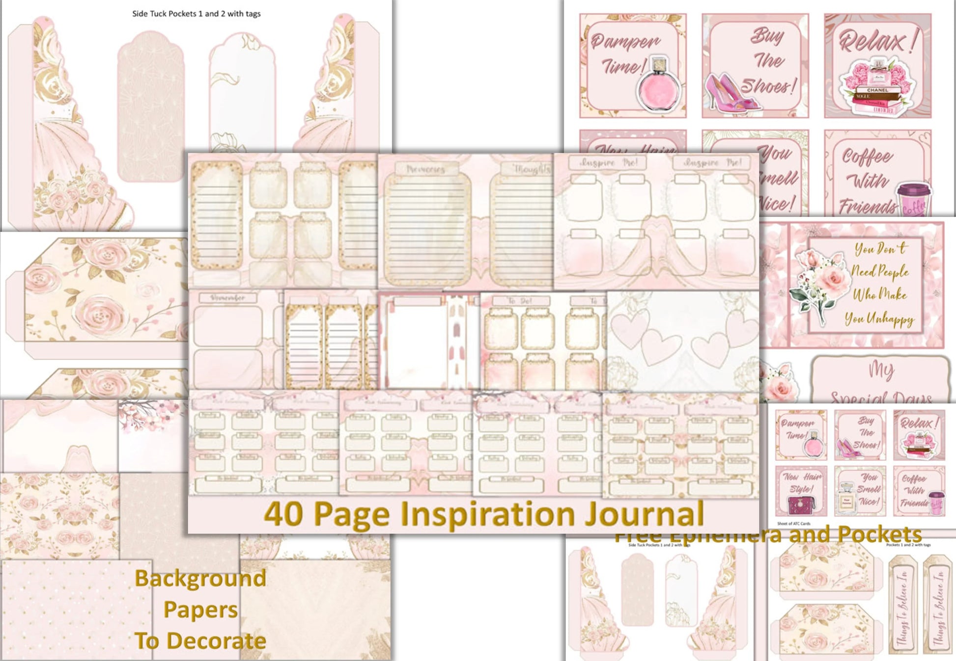 Inspirational Clipart Bundle - CraftNest - Digital Crafting and Art