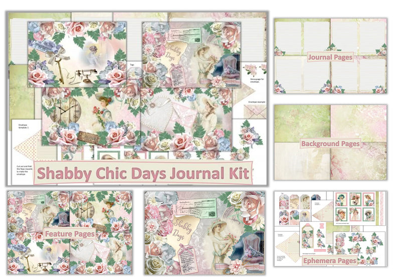 Shabby Chic Free Clipart Bundle - CraftNest - Digital Crafting and Art
