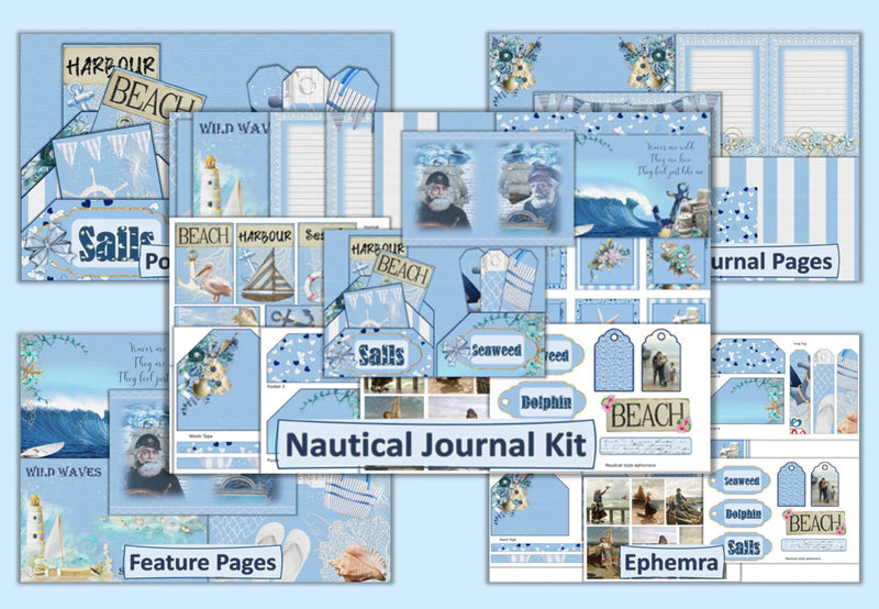 Nautical Free Clipart Bundle - CraftNest - Digital Crafting and Art
