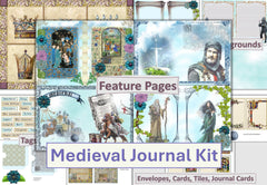 Medieval Free Junk Journal Bundle - CraftNest - Digital Crafting and Art