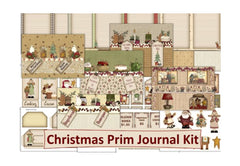 Christmas Primitive Art Junk Journal Bundle - CraftNest - Digital Crafting and Art
