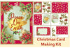 Christmas Card Making & Junk Journal Kit Bundle