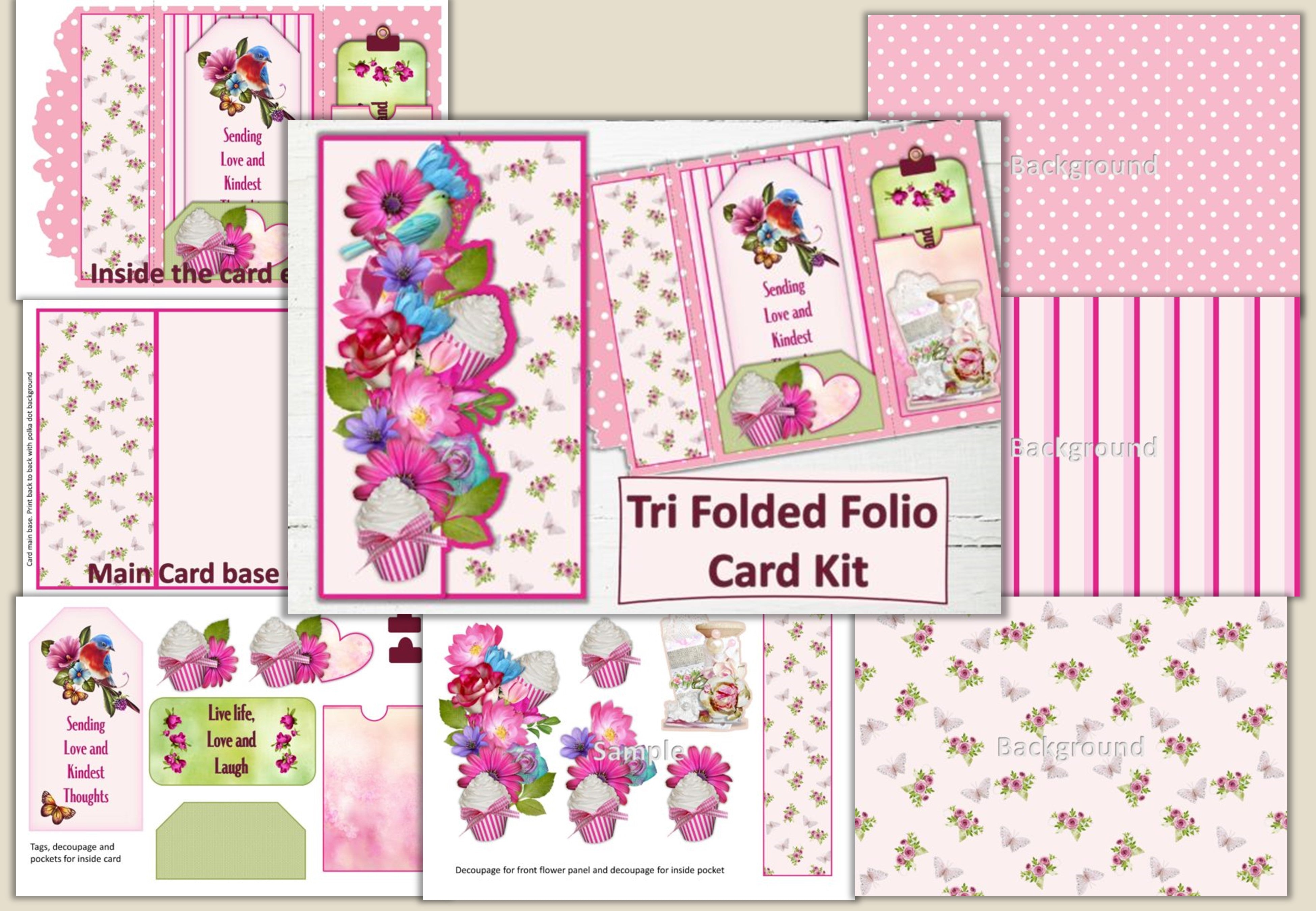 Card Making & Junk Journal Clipart Bundle