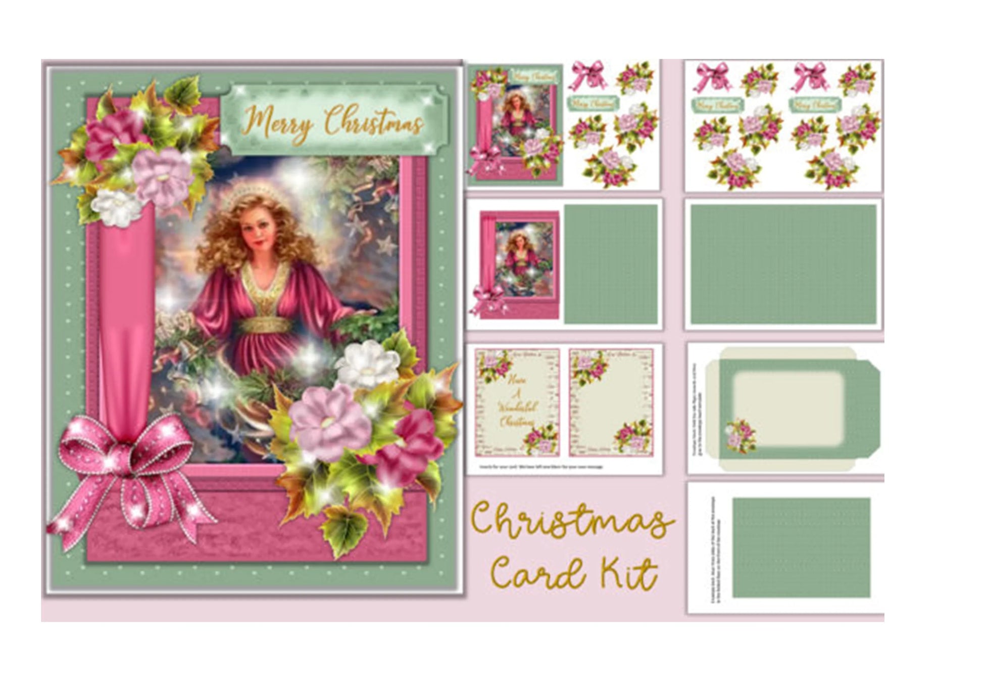 Christmas Card SVG Bundle - CraftNest - Digital Crafting and Art