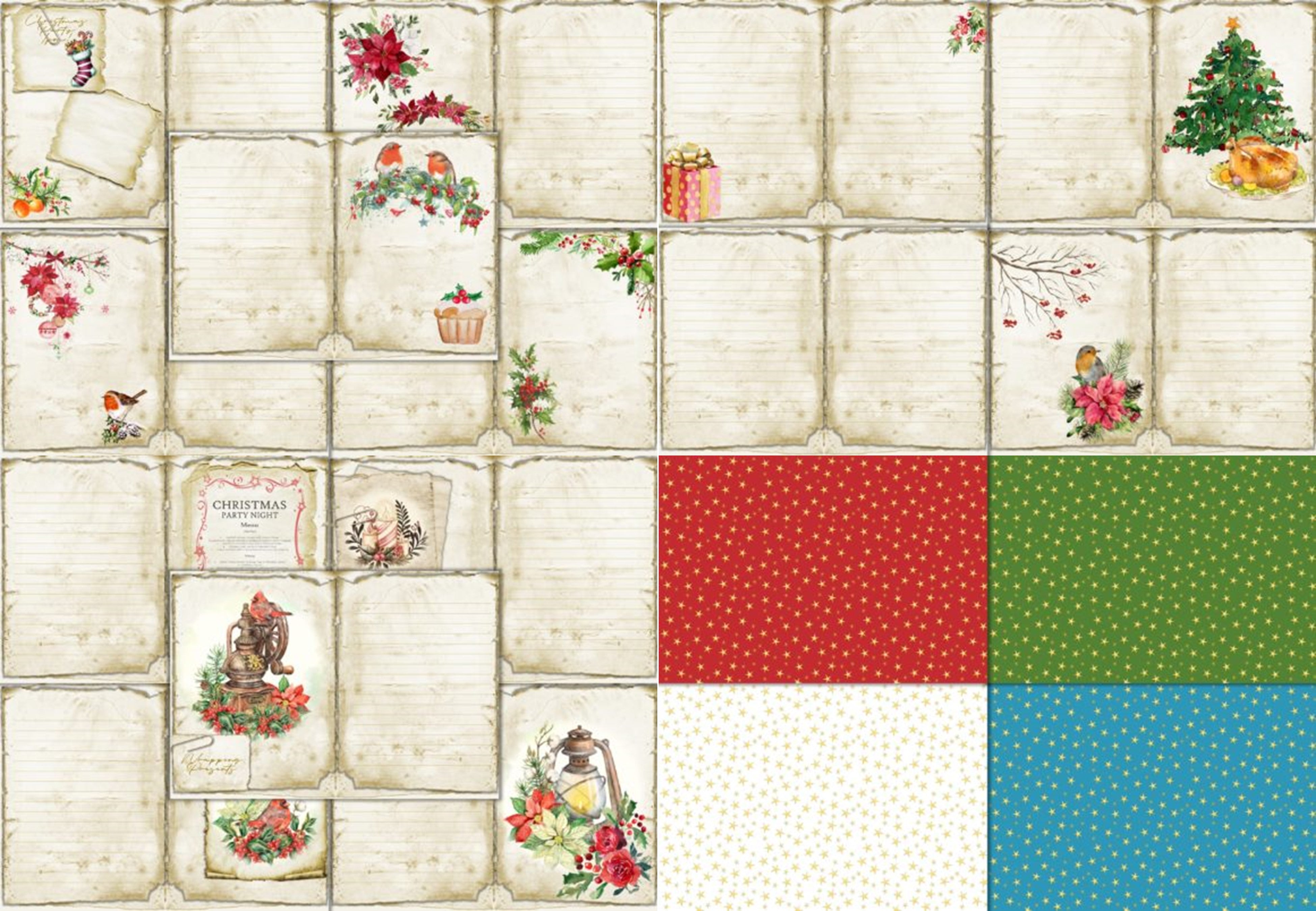 Christmas Junk Journal Bumper Bundle