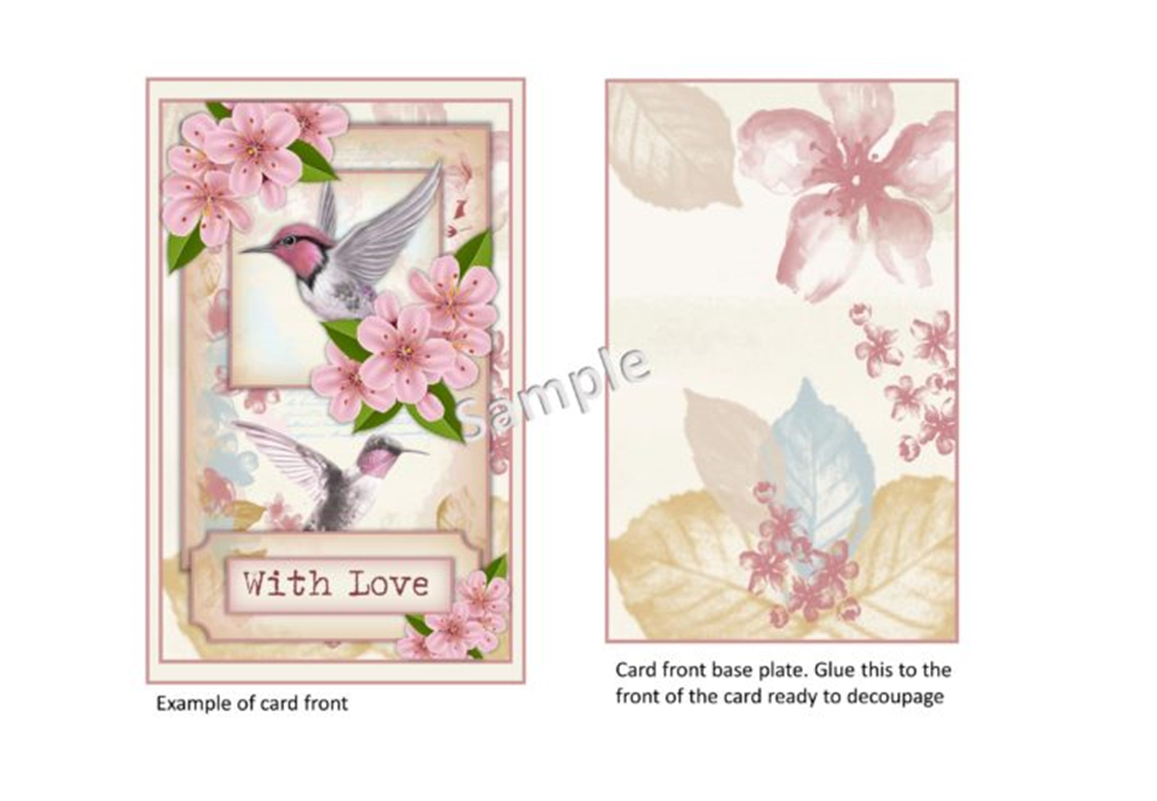 Apple Blossom Card Folio Junk Journal Kit - CraftNest - Digital Crafting and Art