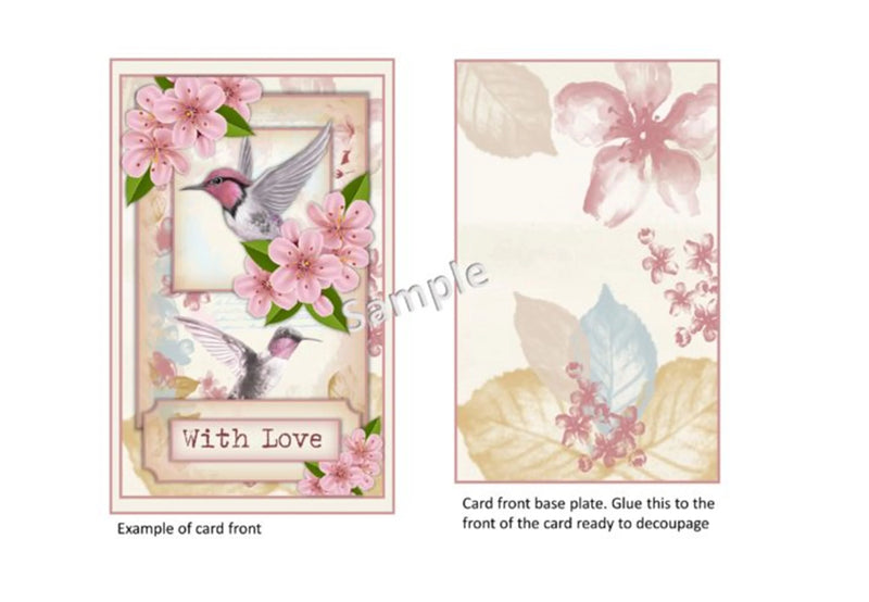 Apple Blossom Card Folio Junk Journal Kit - CraftNest - Digital Crafting and Art