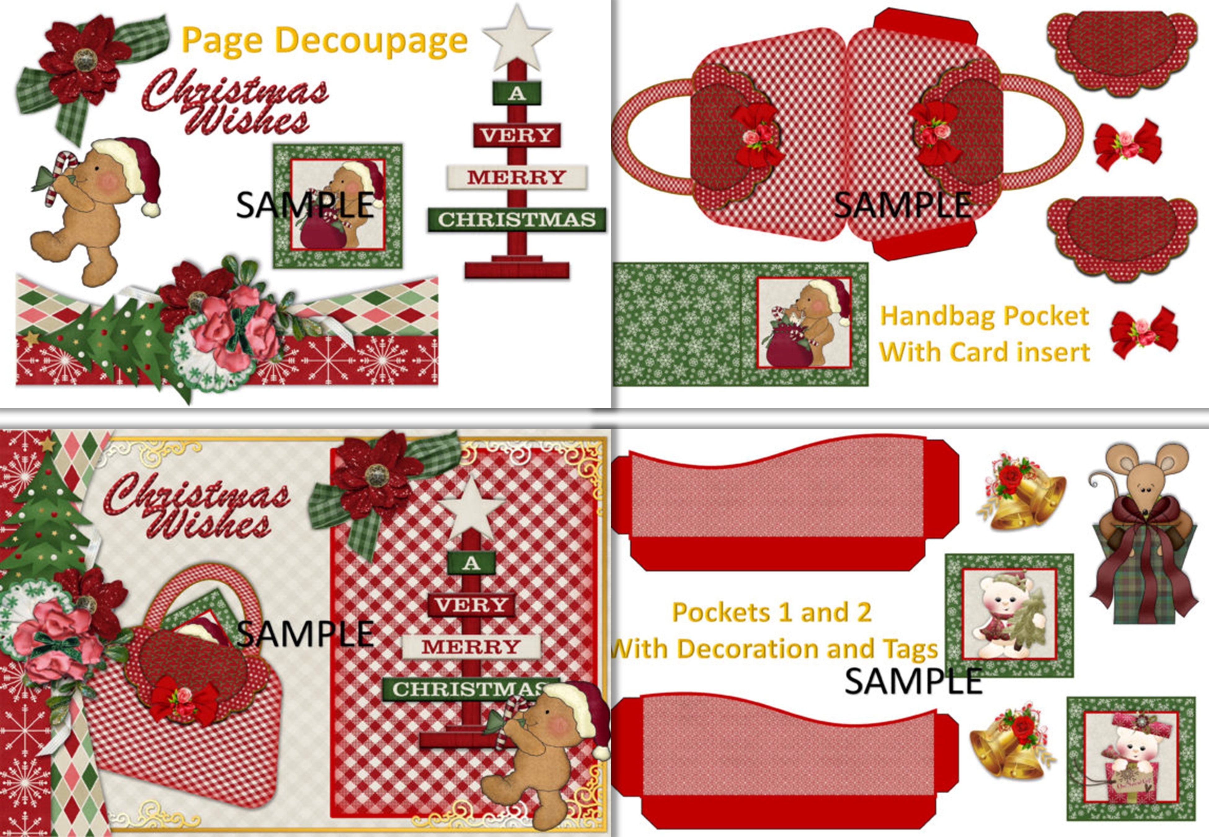 Children's Christmas Junk Journal Bundle