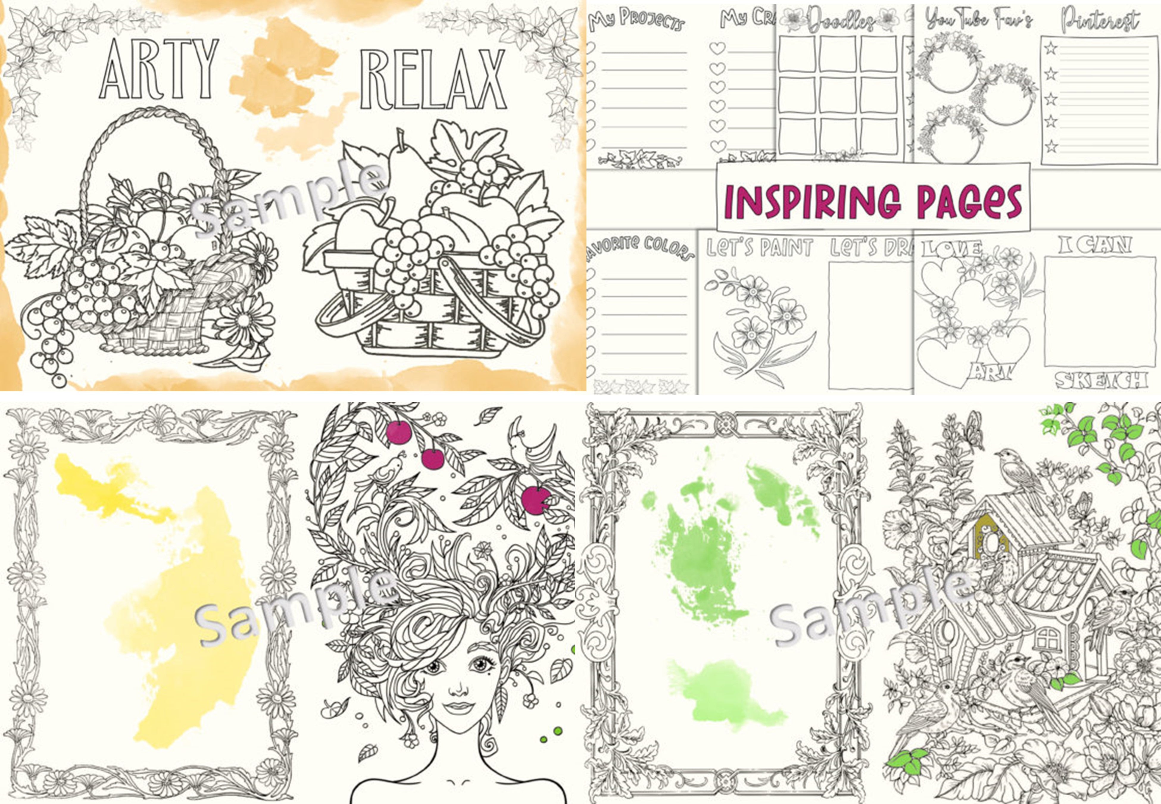 Art Clipart Bundle