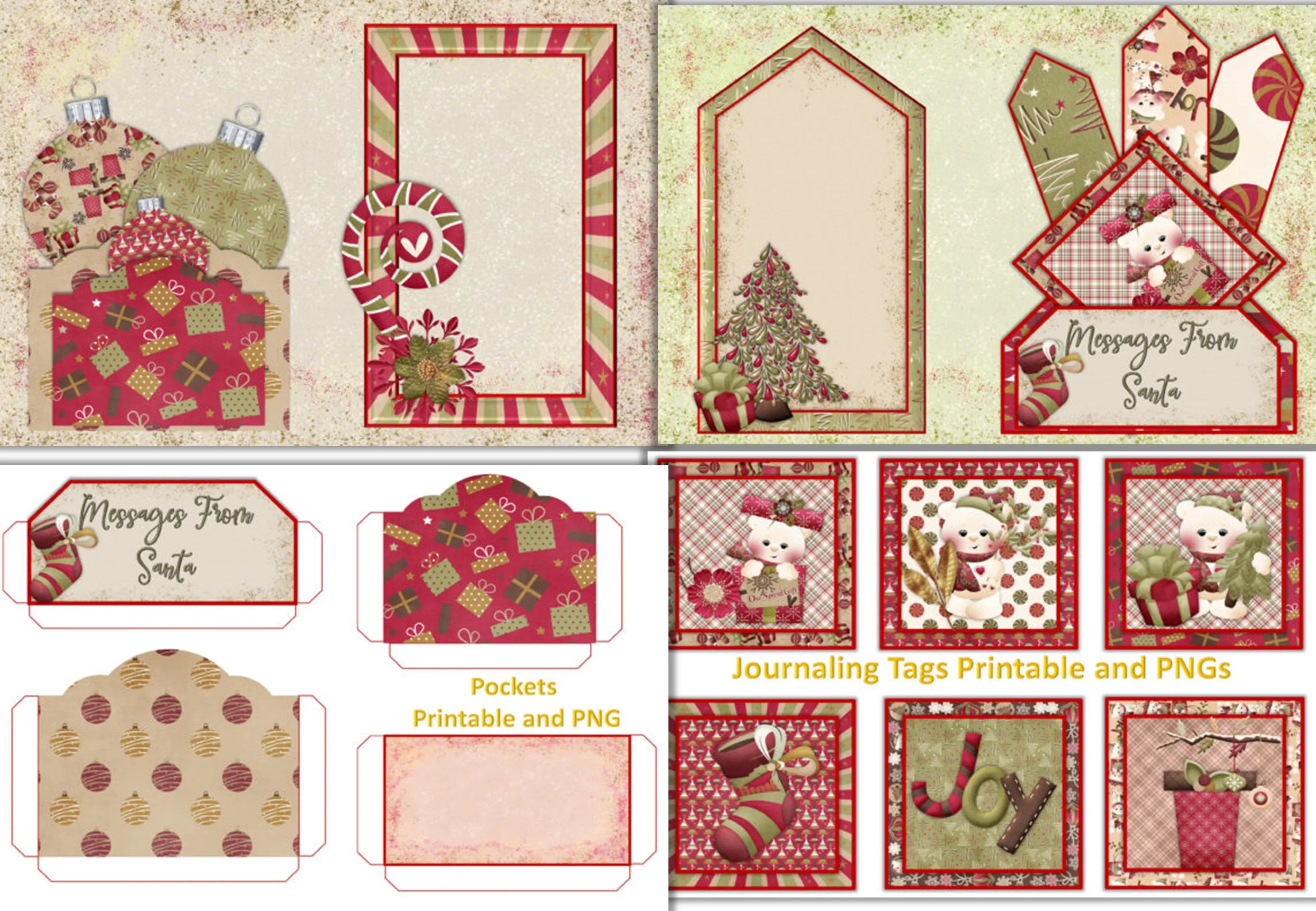 Christmas Clipart Bundle - CraftNest - Digital Crafting and Art
