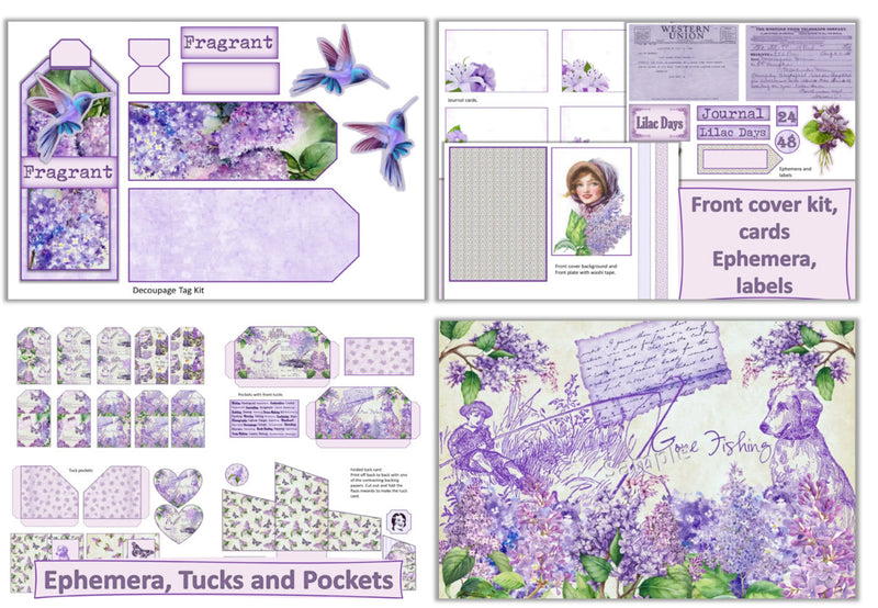 Lilac Days Clipart Bundle - CraftNest - Digital Crafting and Art
