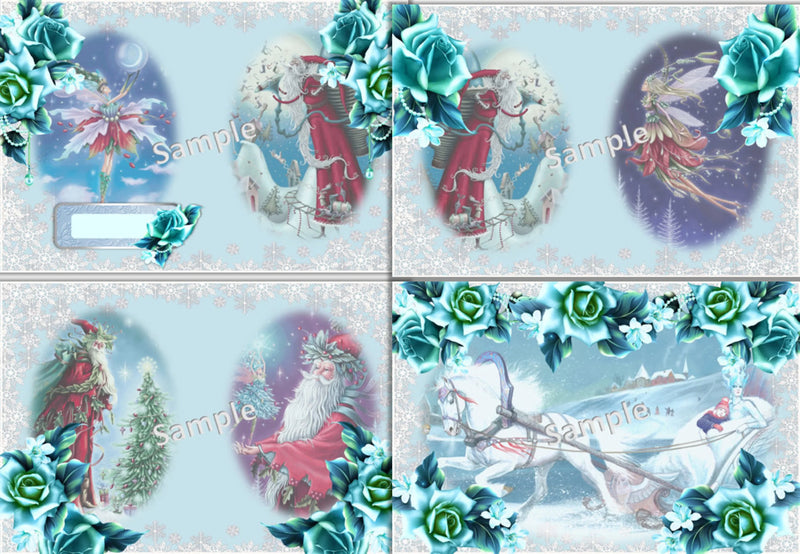 Christmas Norwegian Backgrounds - CraftNest - Digital Crafting and Art