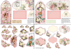 Decoupage Tag Clipart Bundle for Cards - CraftNest - Digital Crafting and Art