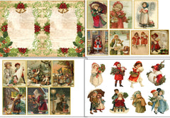 Country Christmas Backgrounds Clipart Bundle - CraftNest - Digital Crafting and Art