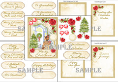 Christmas Card Making Clipart Bundle - CraftNest - Digital Crafting and Art