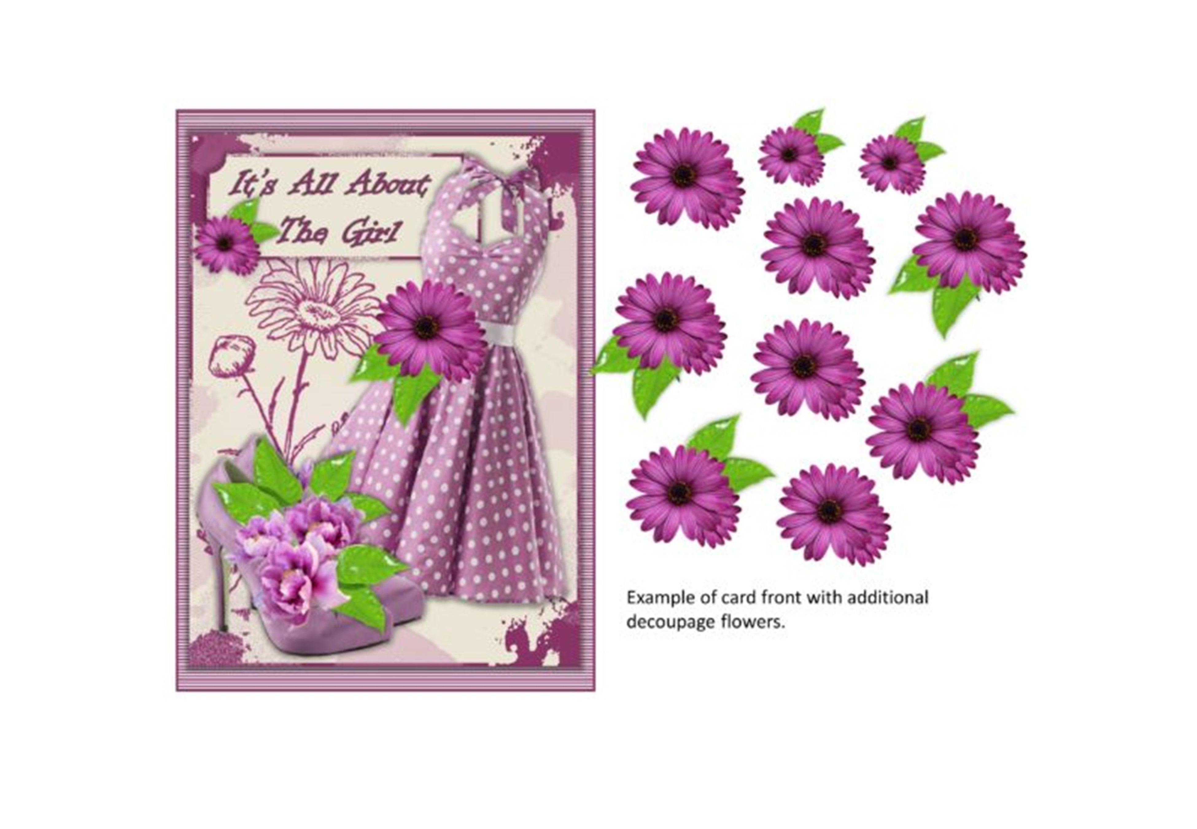 Card Making Craft Female Junk Journal Kit