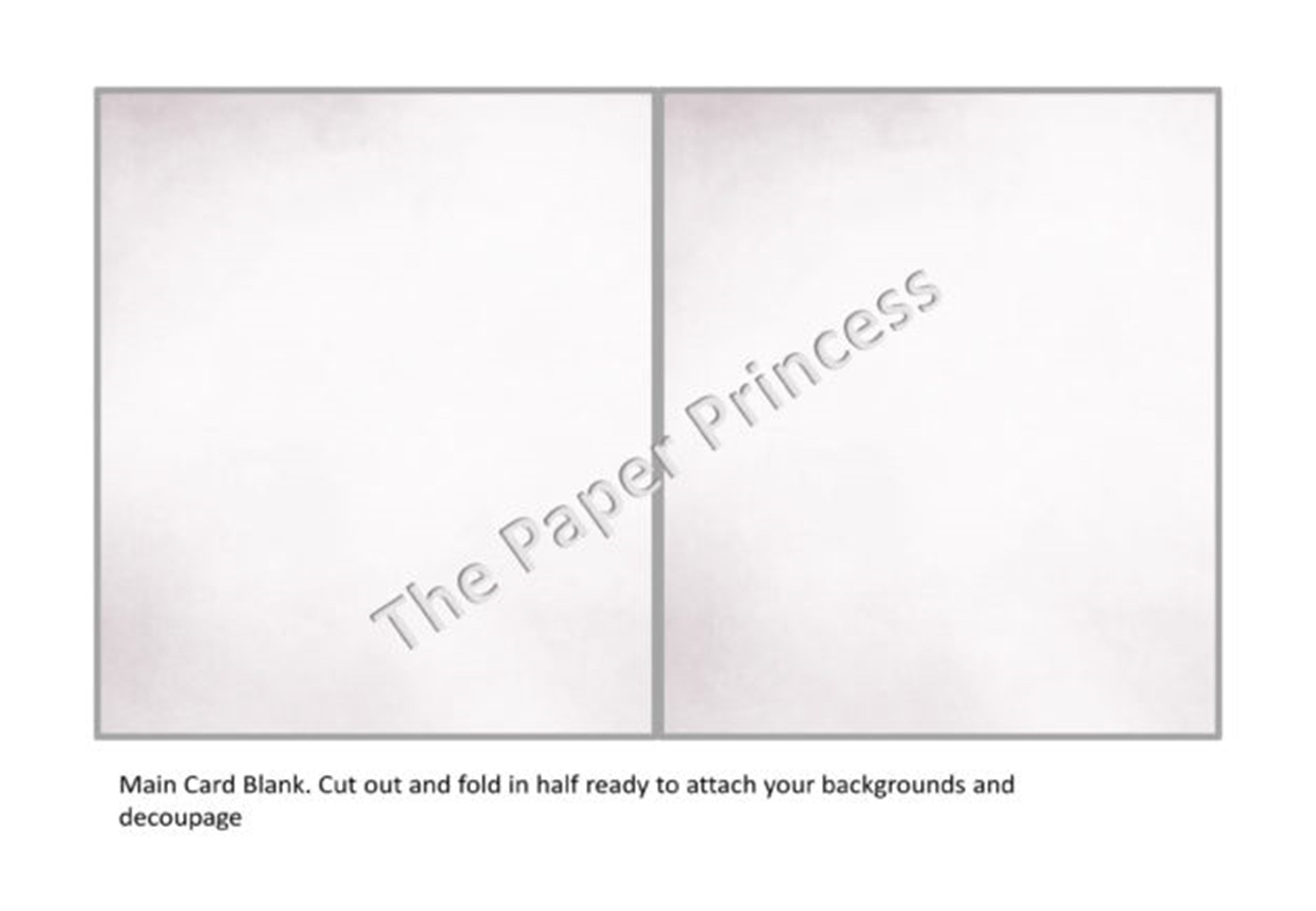 Birthday Princess Clipart Bundle for Card Making