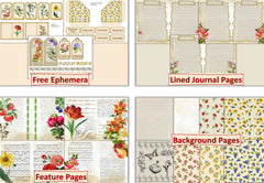 Botanical Free Clipart Bundle - CraftNest - Digital Crafting and Art