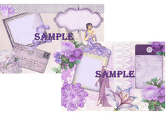 Art Deco Ladies Backgrounds Junk Journal Bundle - CraftNest - Digital Crafting and Art