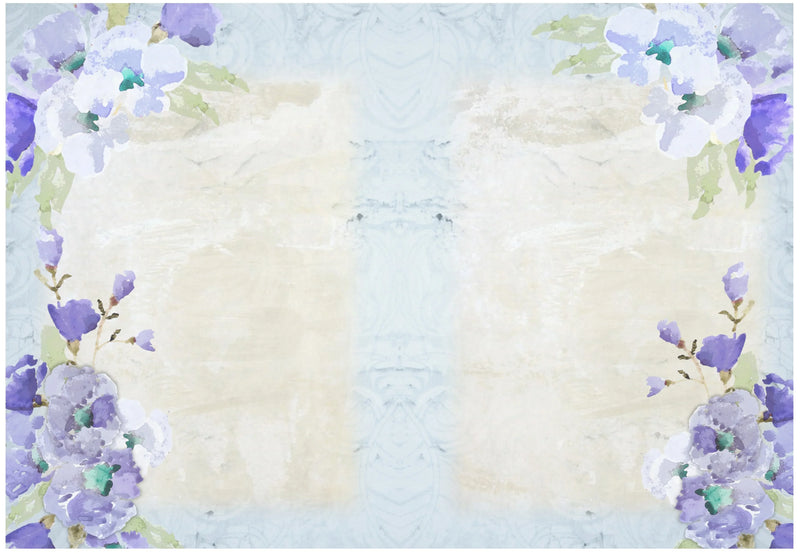 Blue Poppy Backgrounds Junk Journal Bundle - CraftNest - Digital Crafting and Art