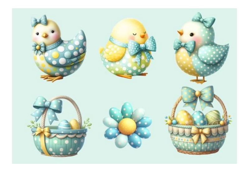 Easter Clipart Bundle - 20 Pieces - CraftNest - Digital Crafting and Art
