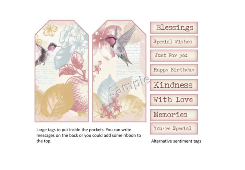 Apple Blossom Card Folio Junk Journal Kit - CraftNest - Digital Crafting and Art